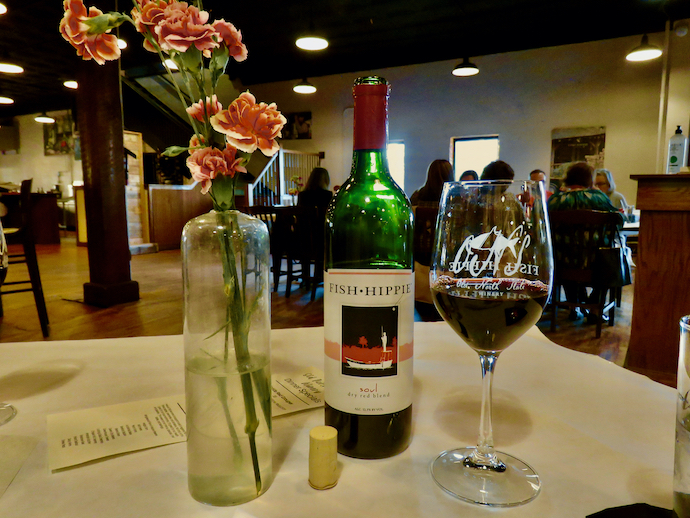 Mt Airy Restaurants NC - Old North State - Fish Hippie Wine