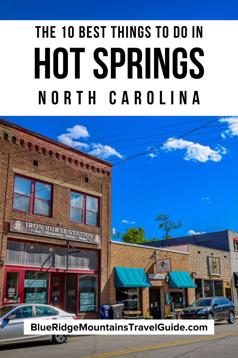The best things to do in Hot Springs NC, including our favorite highlights of Downtown Hot Springs, nearby hiking trails and parks, Hot Springs restaurants, and more! | hot springs resort and spa | hot springs north carolina | downtown hot springs | natural hot springs north carolina | north carolina getaway | north carolina hot springs | hot springs in nc | hot springs in north carolina | hot springs getaway | hot springs nc hot tubs | hot springs nc things to do |
