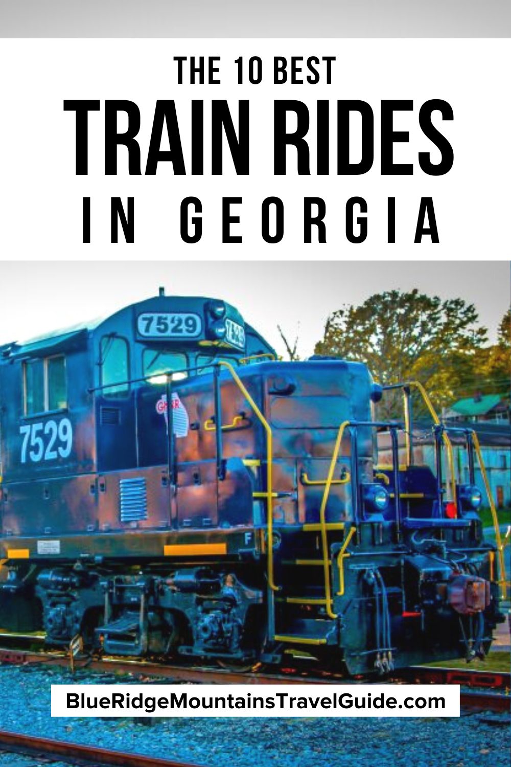 The 10 Best Train Rides in Georgia & Georgia Railways Museums. Learn the history, scenic routes, and more about Georgia trains! | railways in georgia | georgia train | blue ridge scenic railroad | train ride blue ridge ga | georgia coastal railway | scenic train rides in ga | georgia train rides | georgia scenic train rides | scenic train rides in georgia | north georgia train ride | train rides in ga | georgia railroads | trains in georgia | train ride in ga |