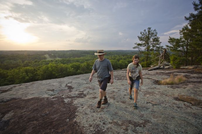 Atlanta campgrounds - Panola Mountain State Park
