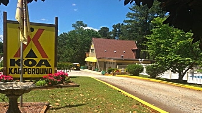 Camping in Georgia, Forsyth KOA