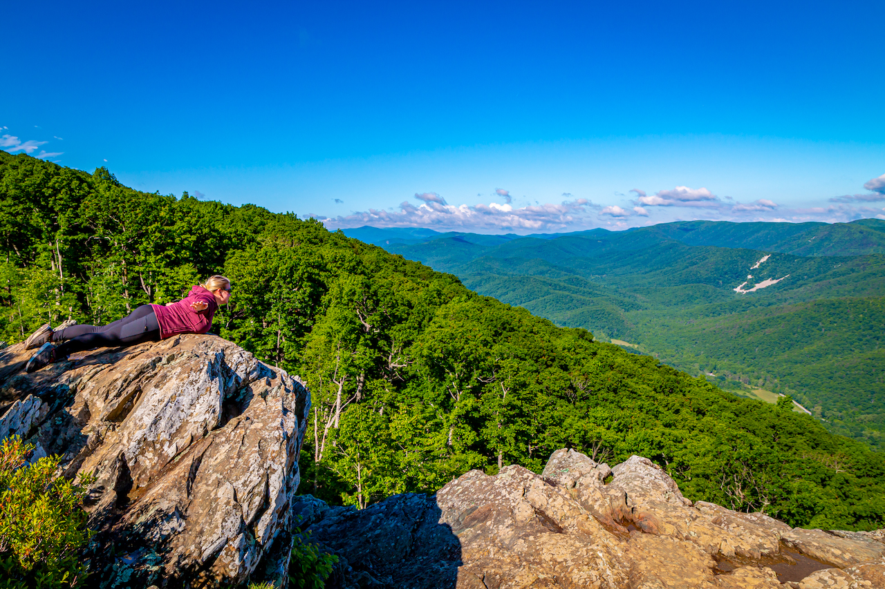  Ravens Roost Overlook on the Blue Ridge Parkway