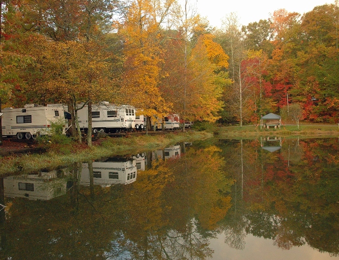 RV camping near helen ga