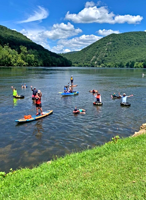 Tubing the New River Junction