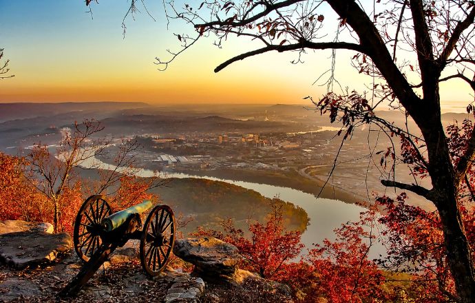 Chattanooga in fall
