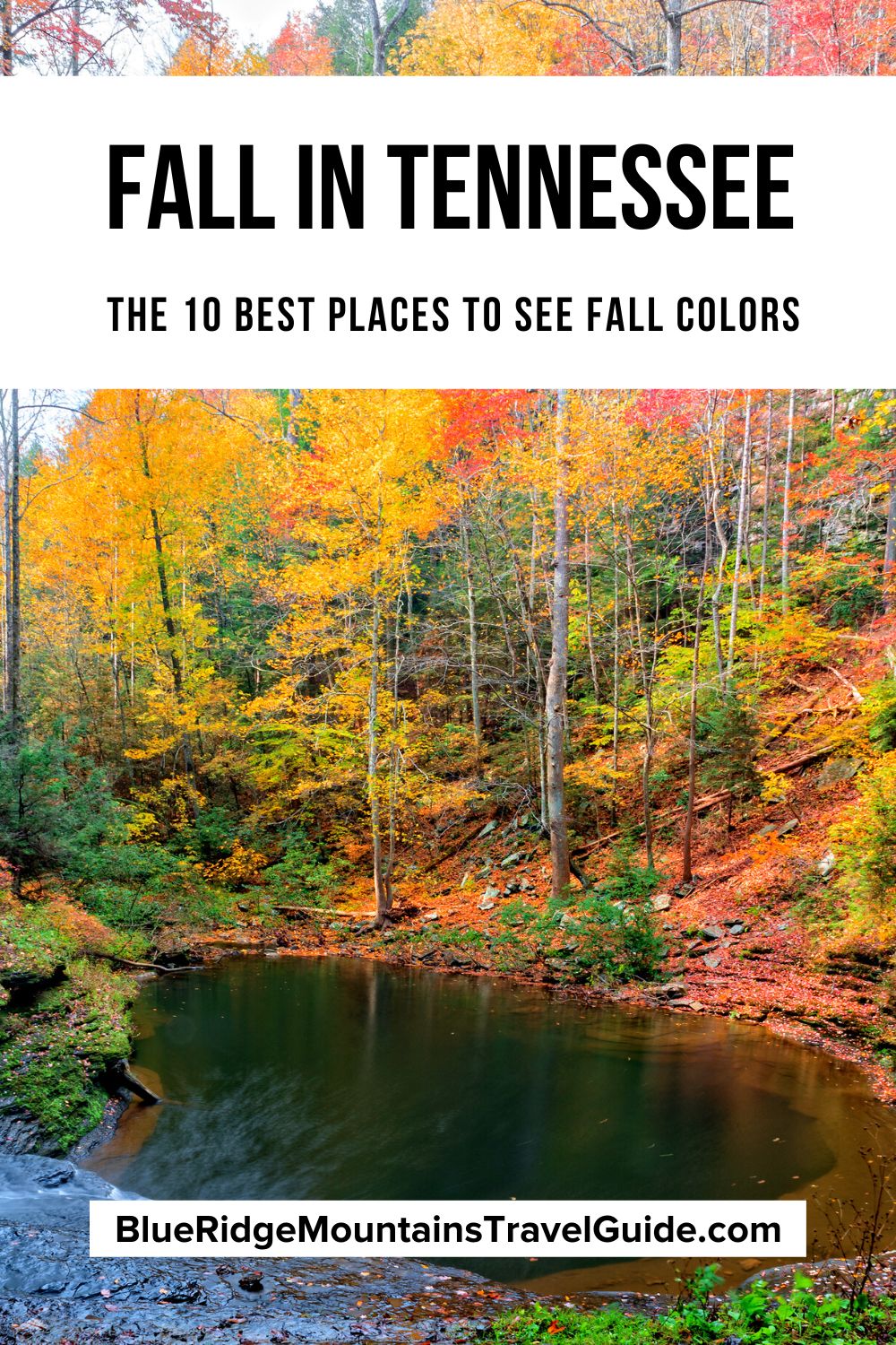 The 15 Best Places to See Fall in Tennessee including fall foliage in Gatlinburg, Chattanooga, Nashville, Memphis and more! | fall tennessee | tennessee in fall | gatlinburg tn in fall | tennessee fall colors | fall colors in tennessee | tennessee fall foliage | fall foliage in tennessee | when do the leaves change in tennessee | october in tennessee | things to do in gatlinburg in october | chattanooga in fall | tennessee in fall | things to do in tennessee in october | autumn in tennessee |