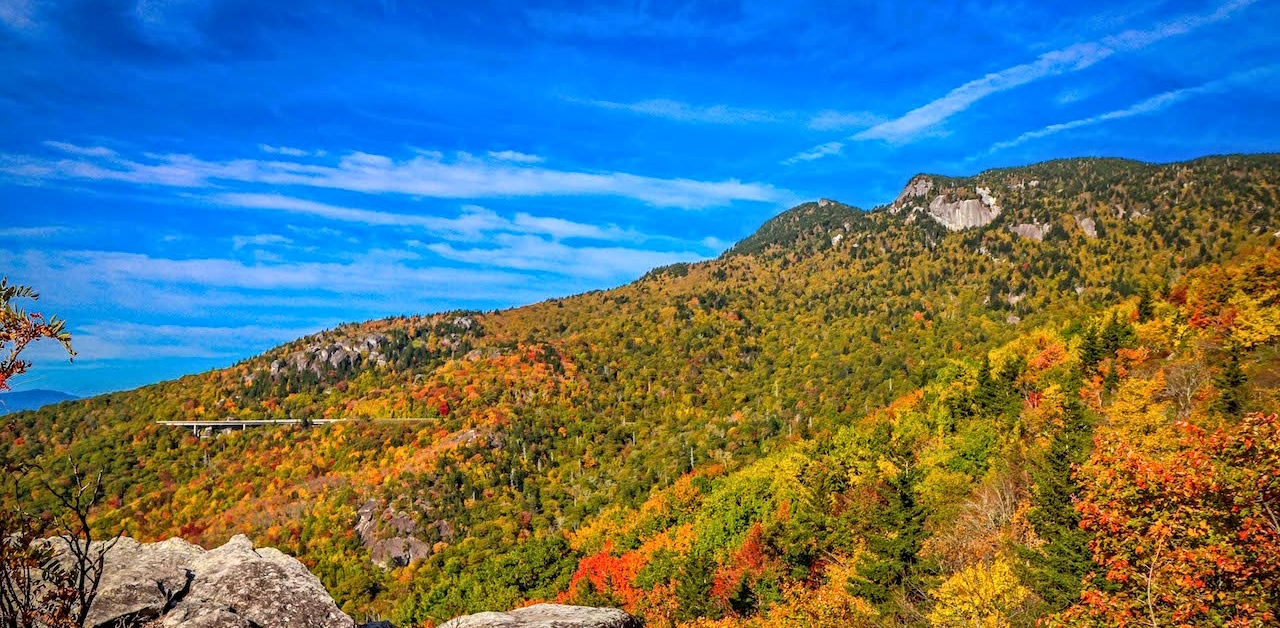Blue Ridge Mountains Fall NC Grandfather Mountain