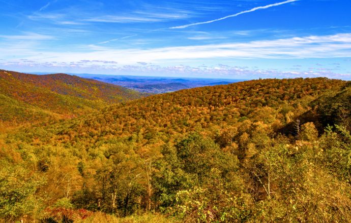 Shenandoah National Park in Fall