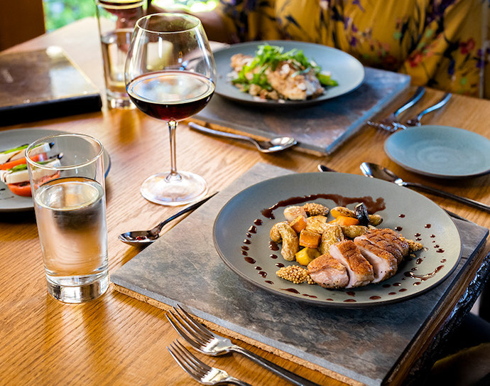 snowbird mountain lodge dining room, one of the best restaurants in robbinsville NC