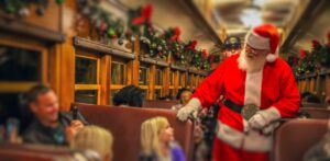 Christmas Train Rides in North Carolina