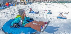 Christmas vacations in Tennessee - Snow Tubing Ober Mountain