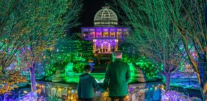 Christmas events in Richmond Virginia - GardenFest of Lights - Lewis Ginter Botanical Garden