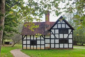 living history museums - English House at the Frontier Culture Museum VA