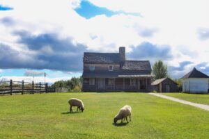 Frontier Culture Museum in VA - Farm House