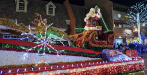 Christmas Parade in Gatlinburg, one of the best Christmas Towns in Tennessee