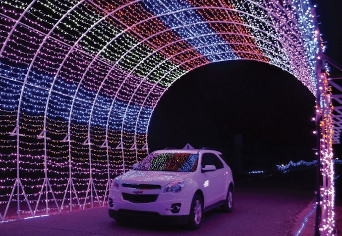 Starry Nights at Shelby Farms Park in Memphis TN