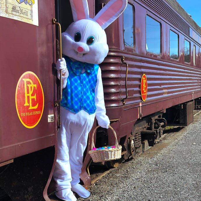 N.C. train rides - Bunny Hope Express GSMR Bryson City NC