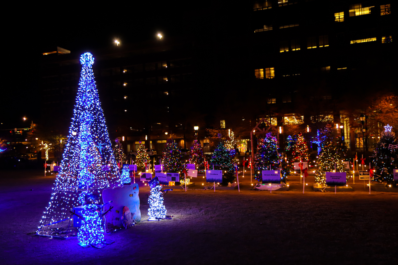Chattanooga Christmas Lights at Festive Forest at Miller Park 