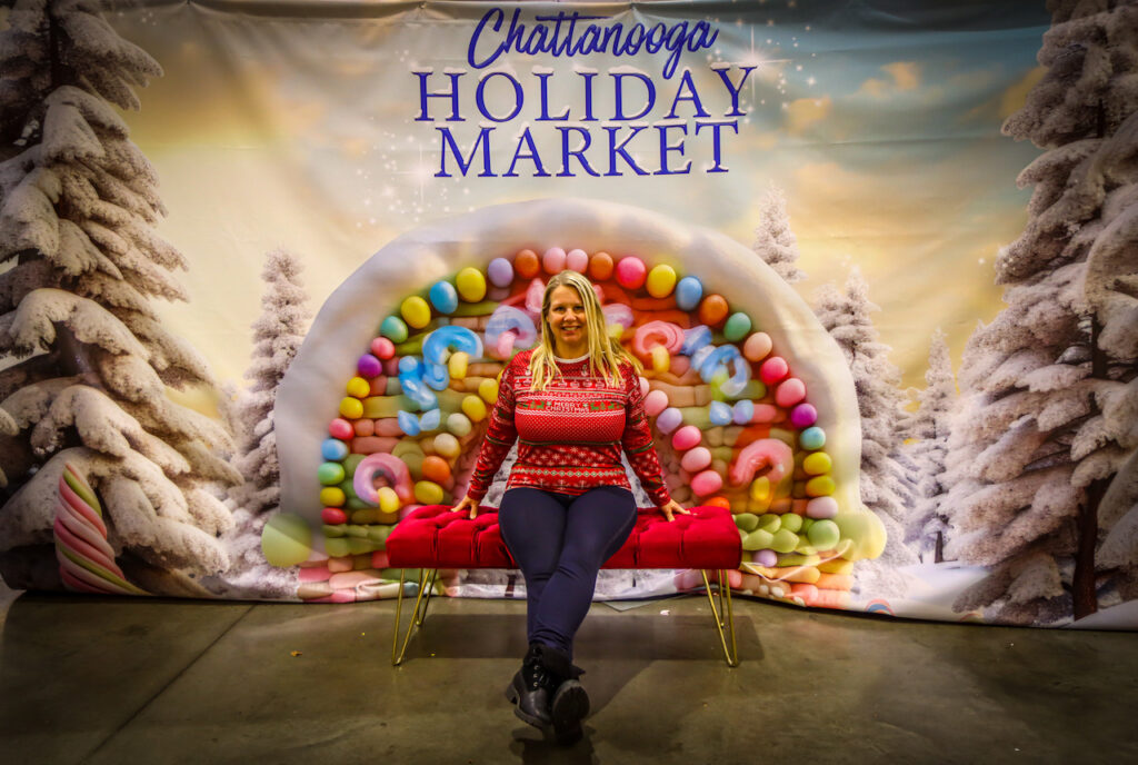 Mary at Chattanooga Holiday Market in Chattanooga TN