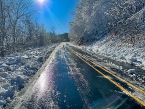 Virginia's Blue Ridge Parkway in Winter