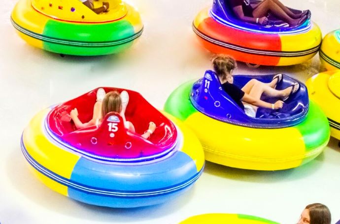 Ice Bumper Cars - snow resorts in Tennessee -Ober Mountain