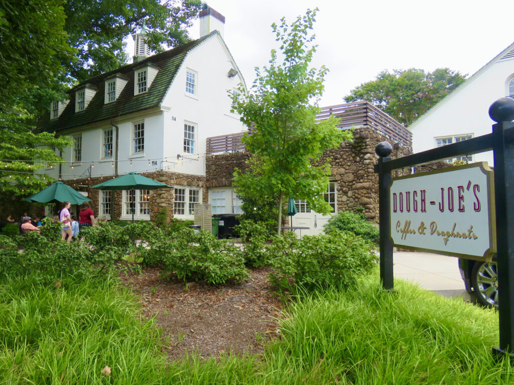 Visiting Reynolda Village- Dough-Joe's