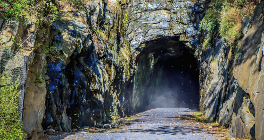 Hiking the Crozet Blue Ridge Tunnel Trail Near Waynesboro VA - Blue ...