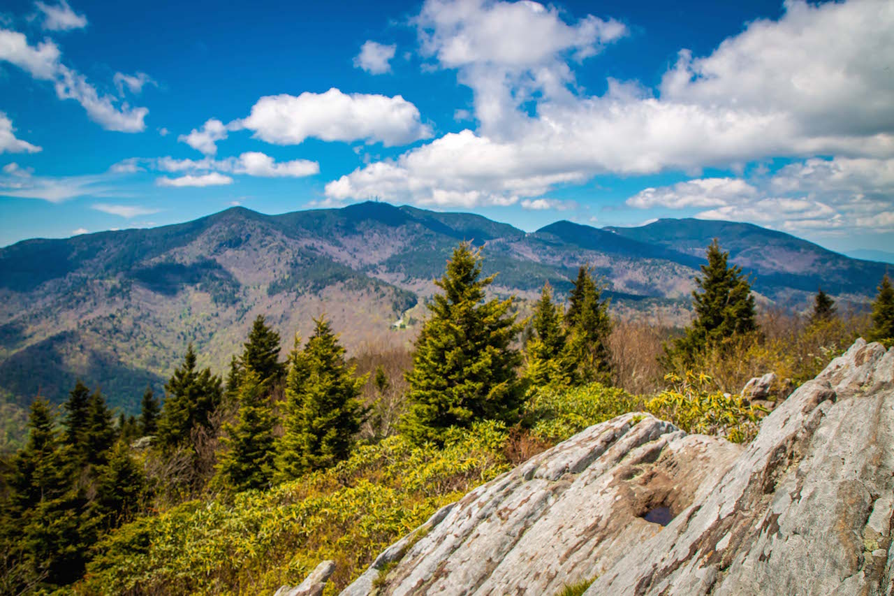 Black Mountains viewed from Blue Ridge Pinnacle Trail