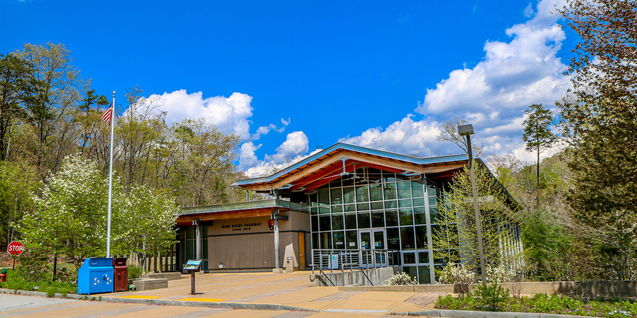 Blue Ridge Parkway Visitor Center in Asheville NC