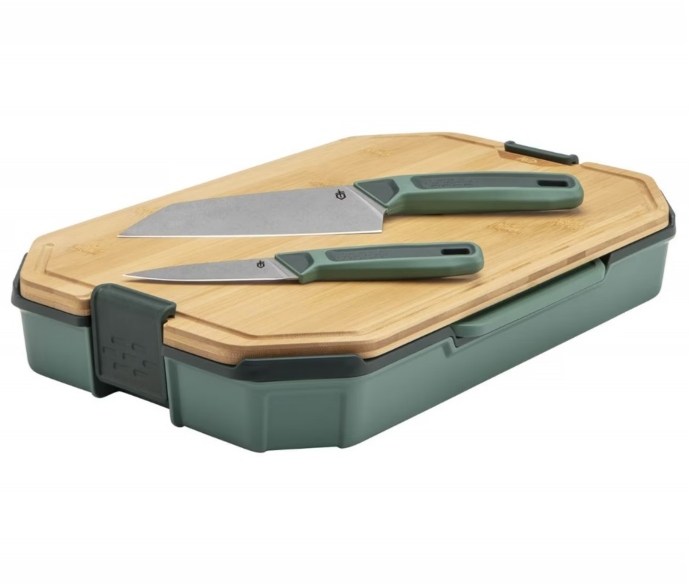 Gerber complete cutting board system for camping