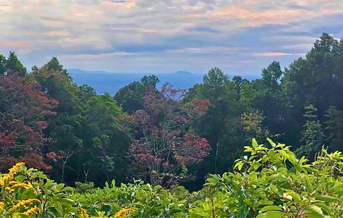Granite Quarry Overlook Blue Ridge Parkway Virginia MP 202.8