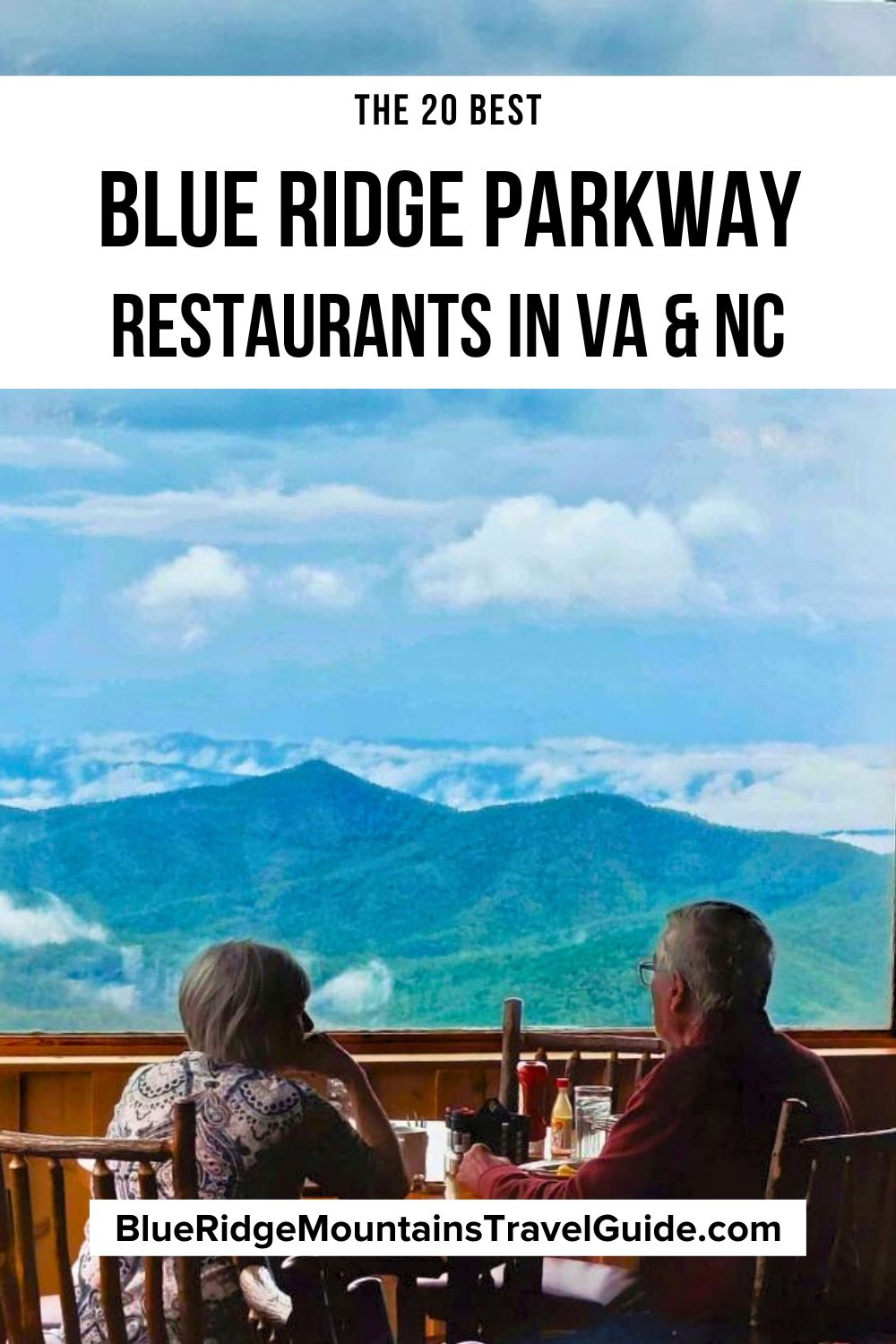 The 20 Best Blue Ridge Parkway Restaurants in VA & NC for breakfast, lunch, dinner and dessert listed in order of BRP Milepost. | restaurants on the blue ridge parkway | blue ridge parkway resort | blue ridge parkway restaurant with a view | blue ridge parkway restaurants virginia | blue ridge parkway food | places to eat on the blue ridge parkway | where to eat on the blue ridge parkway | blue ridge parkway road trip | blue ridge parkway trip |
