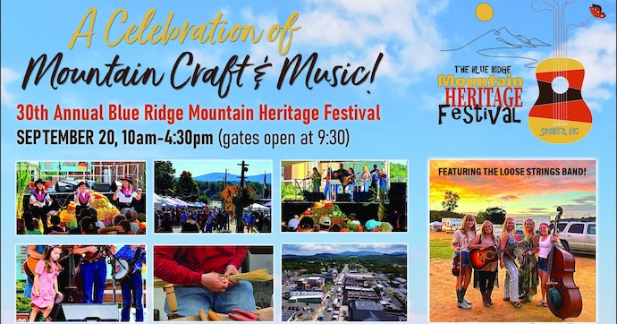 Blue Ridge Mountain Heritage Festival Poster