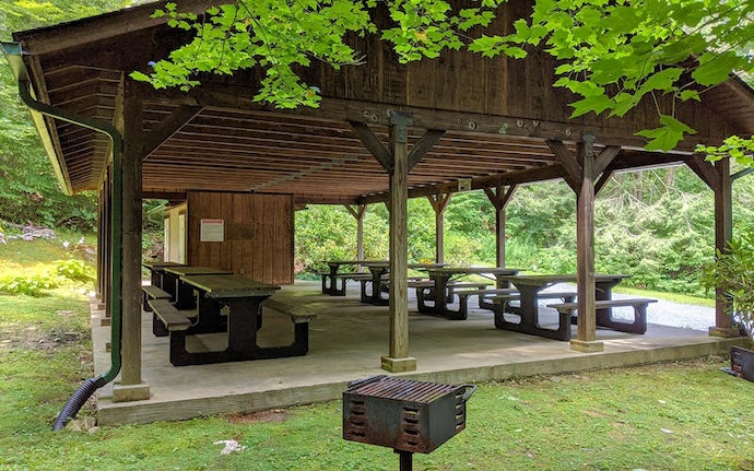 JD Williams Park Picnic Pavilion in Sugar Mountain NC