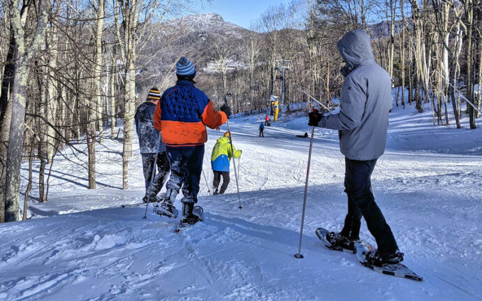 Snow Shoeing Tour at Sugar Mountain Resort