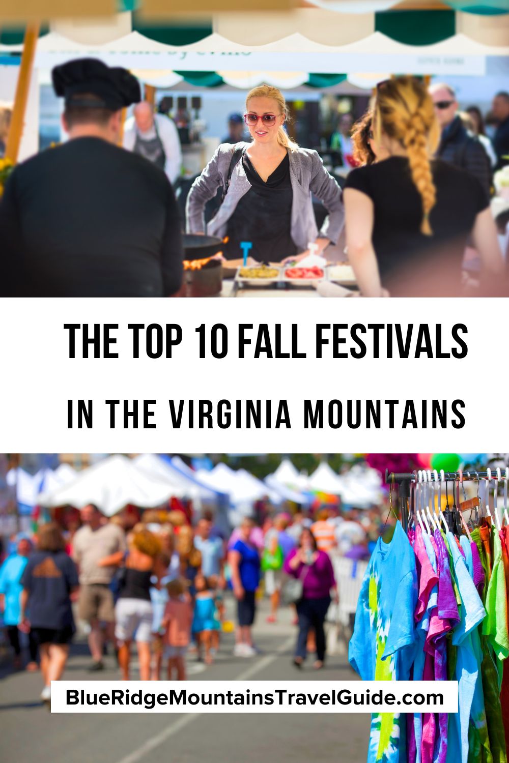 The Top 10 Fall Festivals in the Virginia Mountains including dates, details, & highlights of each VA festival.