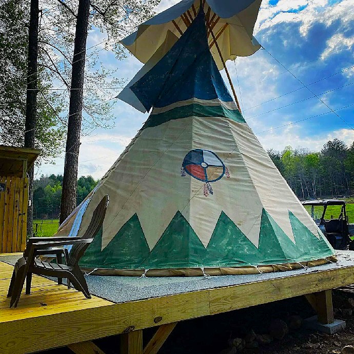 Blue Ridge Mountains Tipi