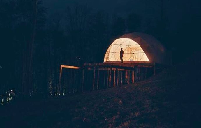 Glamping Blue Ridge Mountains Georgia - Dome House