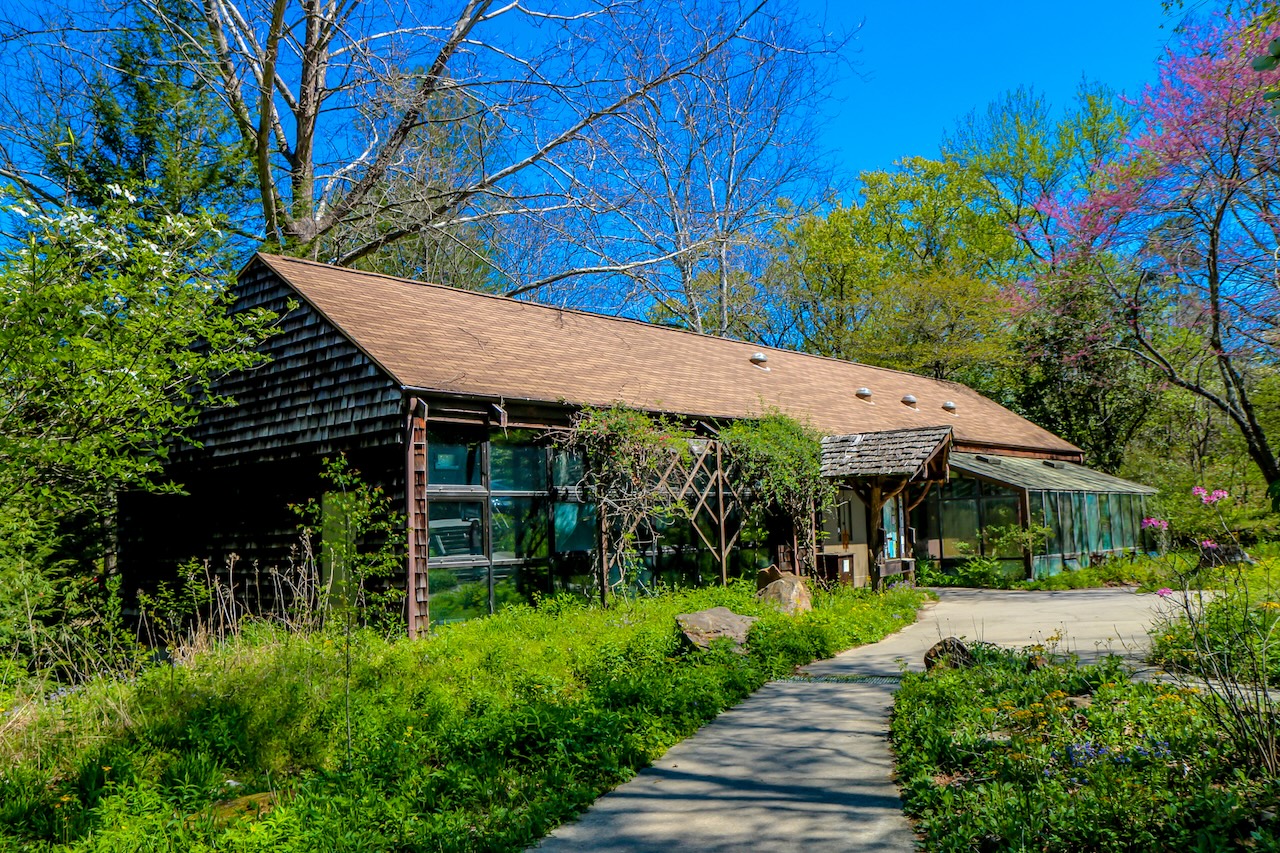 Asheville Botanical Gardens Visitor Center in Asheville NC