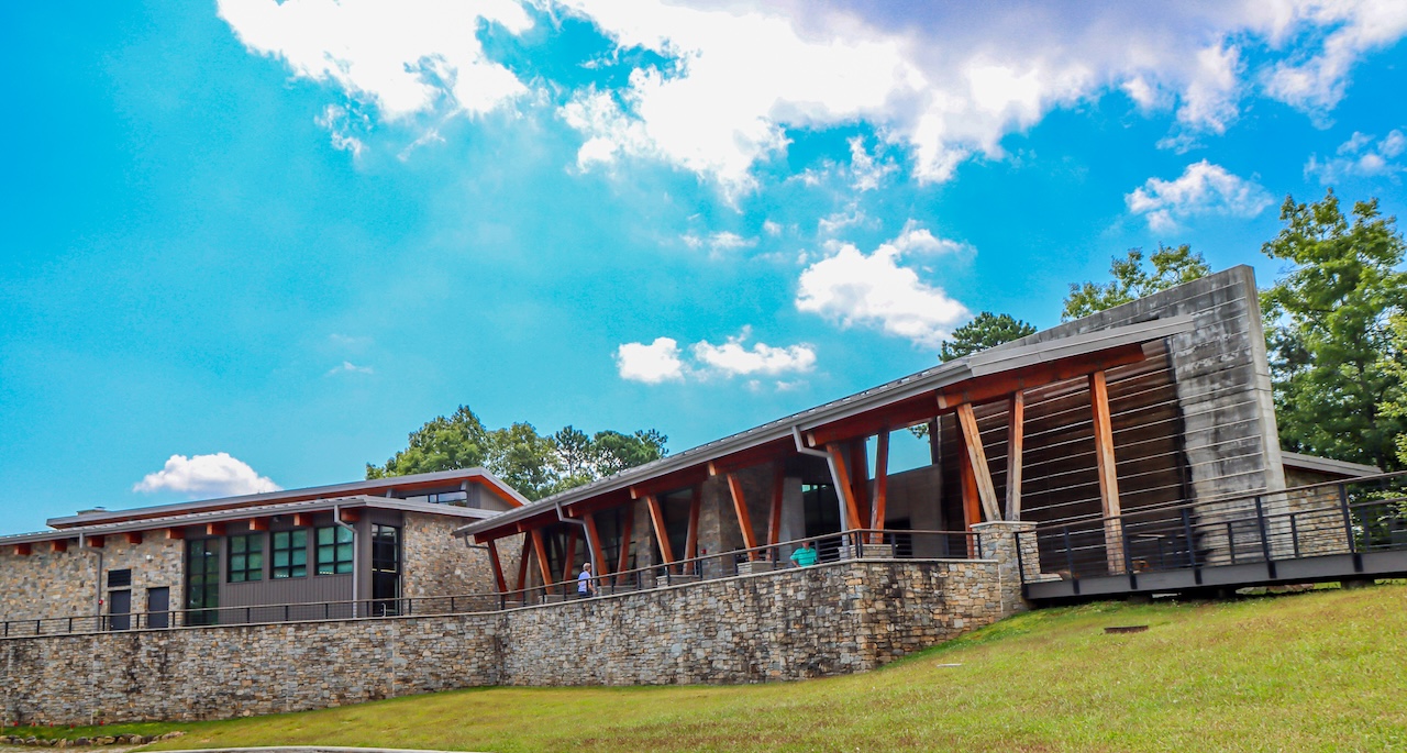 Visitor Center in Gorges State Park in Sapphire NC