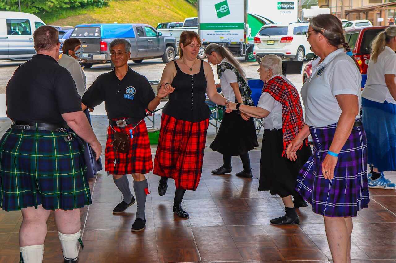 Highland Dancing at Georgia Mountain Scottish Festival in Hiawassee GA
