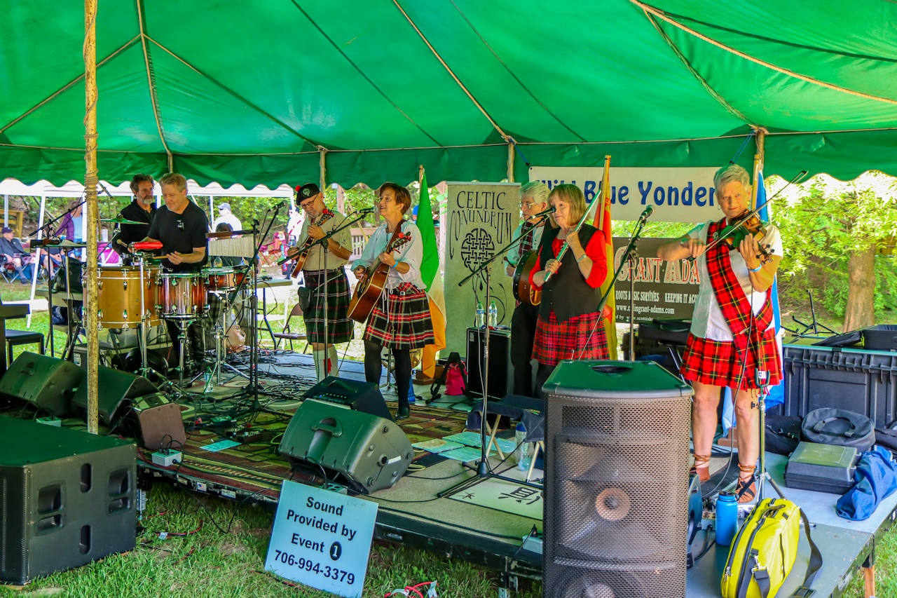Live Music at Georgia Mountain Scottish Festival in Hiawassee GA