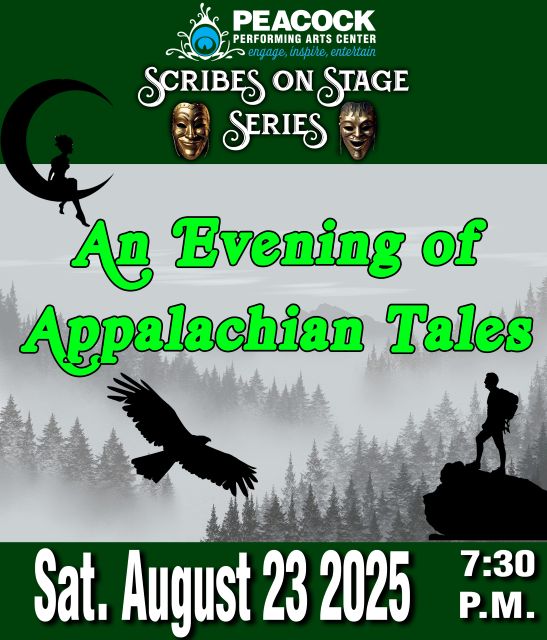 Peacock Performing Arts Center Scribe Storytelling Appalachian Tales Hayesville NC