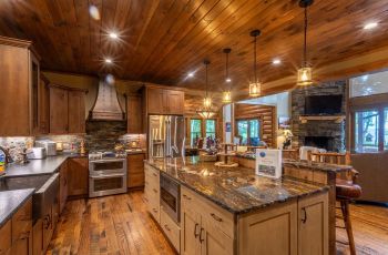 Eagles Nest Cabin Banner Elk NC Kitchen