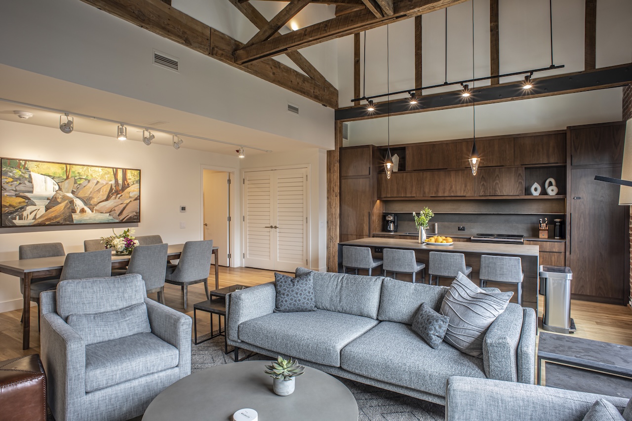 Elevation Lofts in Asheville NC- Living Room1