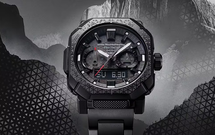 Casio Pro Trek x White Mountaineering PRWB1000WM-1